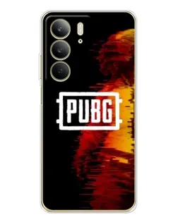 Чохол для Realme C73 5G з картинкою «Яскравий логотип PUBG»