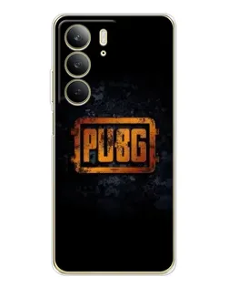 Чехол для Realme C73 5G с картинкой «PUBG — золотой логотип» Чехол для Realme C73 5G с картинкой «PUBG — золотой логотип»