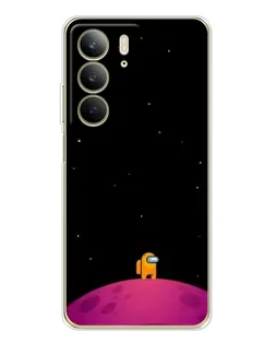 Чохол для Realme C73 5G з картинкою «Самотній герой на планеті» Чохол для Realme C73 5G з картинкою «Самотній герой на планеті»