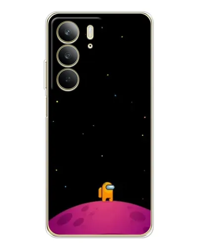 Чехол для Realme C73 5G с картинкой «Одинокий герой на планете» Чехол для Realme C73 5G с картинкой «Одинокий герой на планете»
