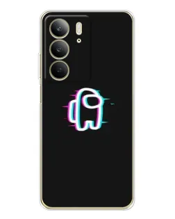 Чехол для Realme C73 5G с картинкой «Among Us неон» Чехол для Realme C73 5G с картинкой «Among Us неон»