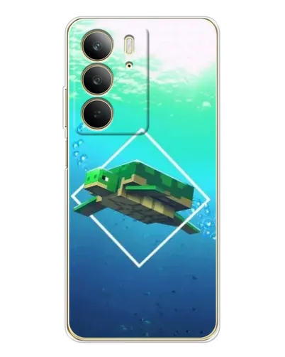 Чехол для Realme C73 5G с картинкой «Черепаха Minecraft» Чехол для Realme C73 5G с картинкой «Черепаха Minecraft»