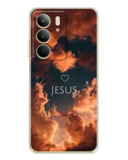 Чехол для Realme C73 5G с картинкой «Сияние Имени Jesus»
