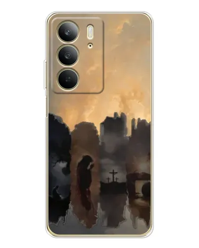 Чехол для Realme C73 5G с картинкой «Дорога к вере» Чехол для Realme C73 5G с картинкой «Дорога к вере»