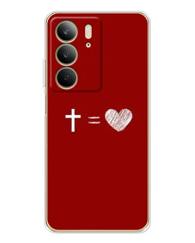 Чехол для Realme C73 5G с картинкой «Уравнение любви» Чехол для Realme C73 5G с картинкой «Уравнение любви»