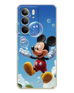 Чехол для Realme C73 5G с картинкой «Mickey и мыльные пузыри» Чехол для Realme C73 5G с картинкой «Mickey и мыльные пузыри»
