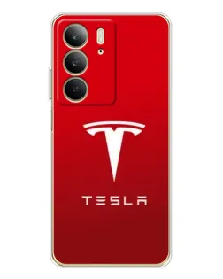 Чехол для Realme C73 5G с картинкой «Tesla Red Classic» Чехол для Realme C73 5G с картинкой «Tesla Red Classic»