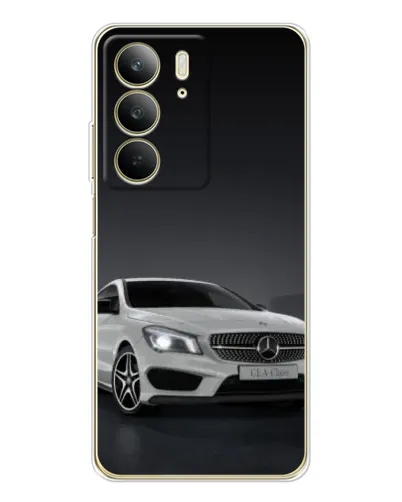 Чехол для Realme C73 5G с картинкой «Mercedes AMG GT Silver»
