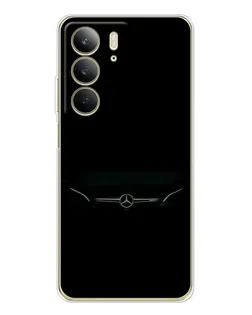 Чехол для Realme C73 5G с картинкой «Mercedes Stealth Look»