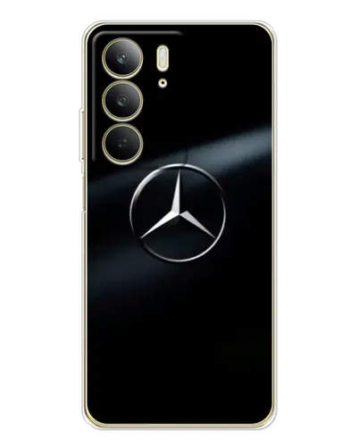 Чехол для Realme C73 5G с картинкой «Mercedes на металле» Чехол для Realme C73 5G с картинкой «Mercedes на металле»
