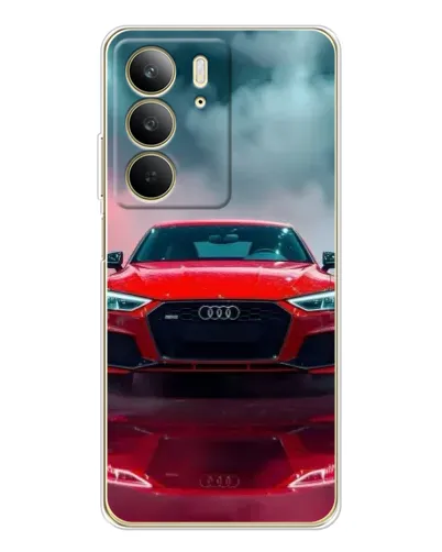Чехол для Realme C73 5G с картинкой «Audi RS — красный стиль» Чехол для Realme C73 5G с картинкой «Audi RS — красный стиль»