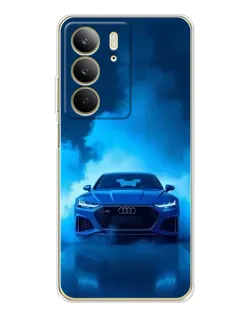 Чохол для Realme C73 5G з картинкою «Audi — блакитна енергія» Чохол для Realme C73 5G з картинкою «Audi — блакитна енергія»