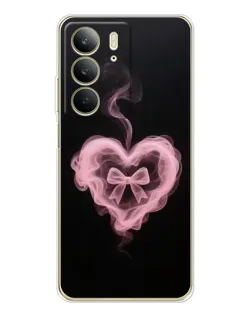 Чехол для Realme C73 5G с картинкой «Дымчатое сердце»