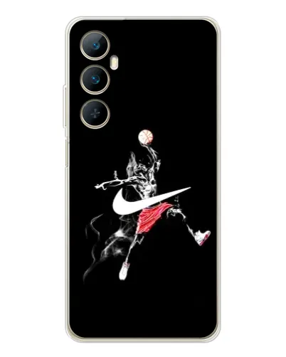 Чехол для Realme C75 с картинкой «Jordan Jumpman»