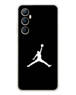Чехол для Realme C75 с картинкой «Jordan Silhouette» Чехол для Realme C75 с картинкой «Jordan Silhouette»