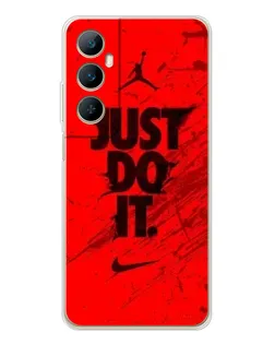 Чехол для Realme C75 с картинкой «Nike Just Do It» Чехол для Realme C75 с картинкой «Nike Just Do It»