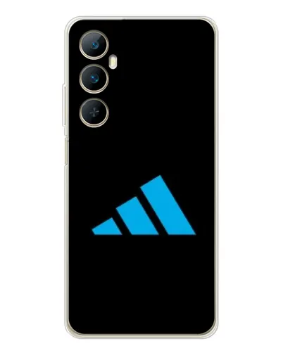 Чехол для Realme C75 с картинкой «Adidas Cyan Logo» Чехол для Realme C75 с картинкой «Adidas Cyan Logo»