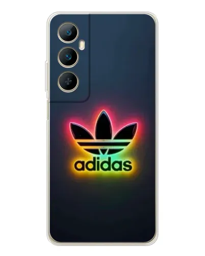 Чехол для Realme C75 с картинкой «Неоновый Adidas» Чехол для Realme C75 с картинкой «Неоновый Adidas»