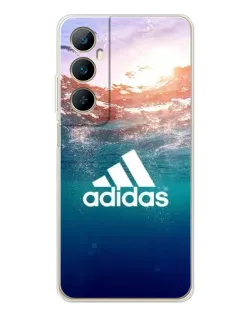 Чехол для Realme C75 с картинкой «Океанская глубина адидас»