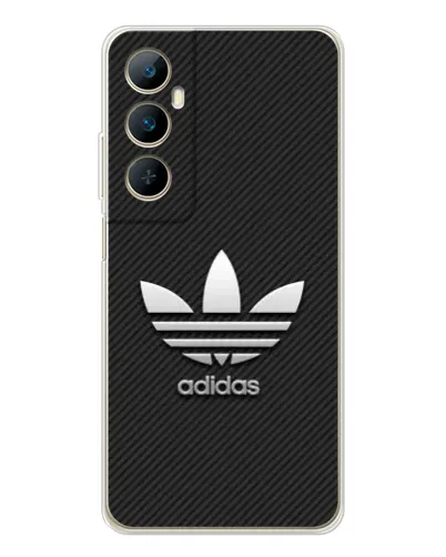 Чехол для Realme C75 с картинкой «Adidas Карбоновая текстура» Чехол для Realme C75 с картинкой «Adidas Карбоновая текстура»