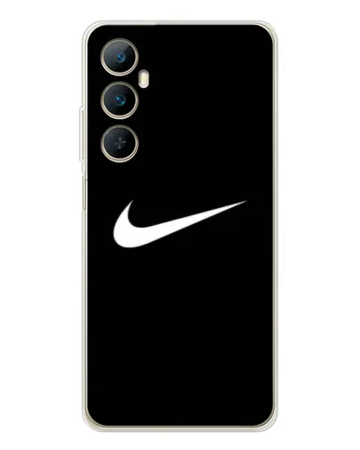 Чехол для Realme C75 с картинкой «Минималистический Найк» Чехол для Realme C75 с картинкой «Минималистический Найк»