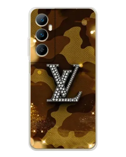 Чехол для Realme C75 с картинкой «Камуфляжный Louis Vuitton»