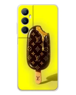 Чехол для Realme C75 с картинкой «Мороженое от LV»