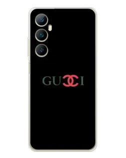Чохол для Realme C75 з картинкою «Gucci — червоний градієнт»