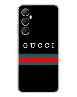 Чохол для Realme C75 з картинкою «Gucci — червоний пояс»