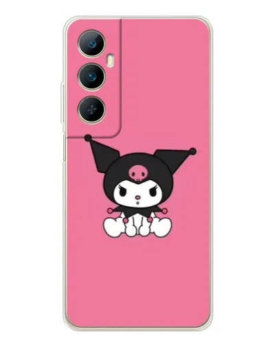 Чехол для Realme C75 с картинкой «Хмурая Kuromi»