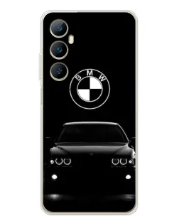 Чехол для Realme C75 с картинкой «BMW — взгляд из темноты»