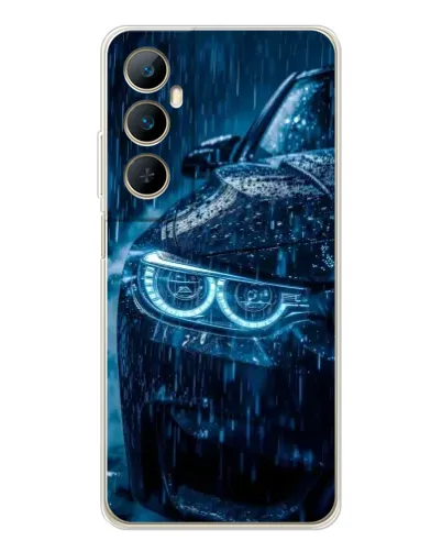 Чехол для Realme C75 с картинкой «BMW под дождем» Чехол для Realme C75 с картинкой «BMW под дождем»