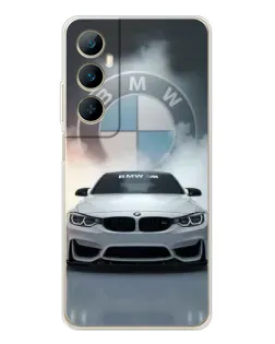 Чохол для Realme C75 з картинкою «BMW в білому диму» Чохол для Realme C75 з картинкою «BMW в білому диму»