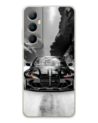 Чехол для Realme C75 с картинкой «BMW — акварельный дрифт» Чехол для Realme C75 с картинкой «BMW — акварельный дрифт»