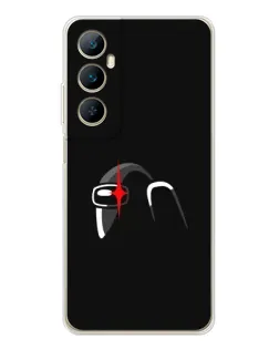 Чехол для Realme C75 с картинкой «Among Us шлем» Чехол для Realme C75 с картинкой «Among Us шлем»