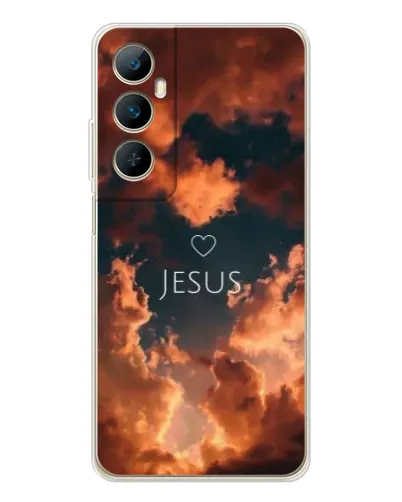 Чехол для Realme C75 с картинкой «Сияние Имени Jesus»