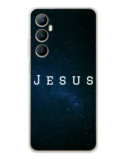 Чехол для Realme C75 с картинкой «Звездное небо Jesus»