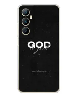 Чехол для Realme C75 с картинкой «GOD — Бог над всем»