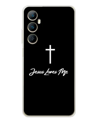Чехол для Realme C75 с картинкой «Иисус любит тебя»