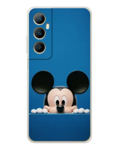 Чехол для Realme C75 с картинкой «Микки выглядывает»