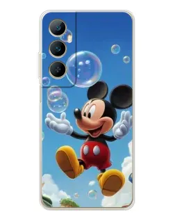 Чехол для Realme C75 с картинкой «Mickey и мыльные пузыри» Чехол для Realme C75 с картинкой «Mickey и мыльные пузыри»