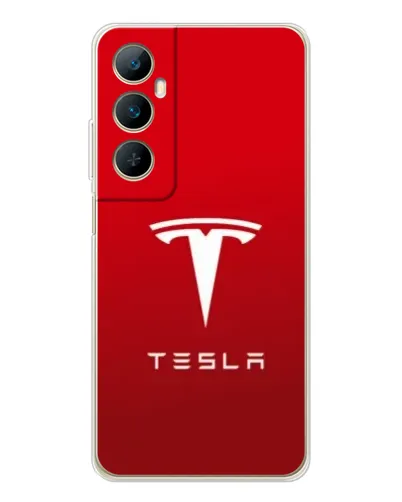Чехол для Realme C75 с картинкой «Tesla Red Classic» Чехол для Realme C75 с картинкой «Tesla Red Classic»