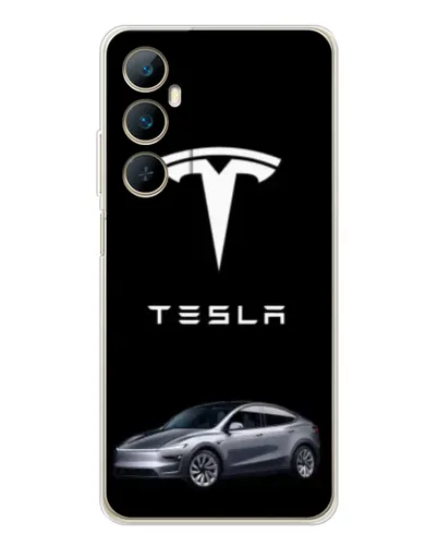 Чехол для Realme C75 с картинкой «Tesla Model Y» Чехол для Realme C75 с картинкой «Tesla Model Y»