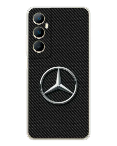 Чехол для Realme C75 с картинкой «Карбоновый Mercedes стиль» Чехол для Realme C75 с картинкой «Карбоновый Mercedes стиль»