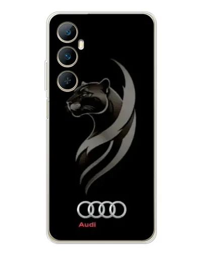 Чохол для Realme C75 з картинкою «Графіка — пантера та Audi» Чохол для Realme C75 з картинкою «Графіка — пантера та Audi»