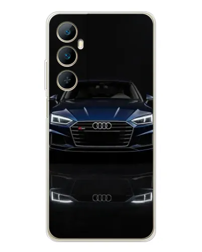 Чохол для Realme C75 з картинкою «Audi — нічне відображення» Чохол для Realme C75 з картинкою «Audi — нічне відображення»