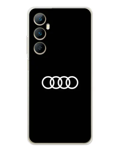 Чохол для Realme C75 з картинкою «Audi White Logo» Чохол для Realme C75 з картинкою «Audi White Logo»