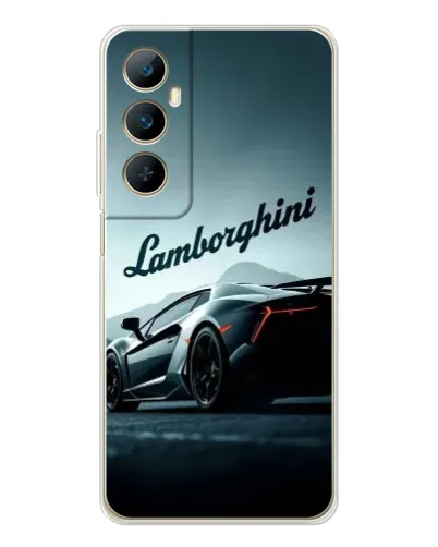 Чехол для Realme C75 с картинкой «Классическая надпись Lamborghini» Чехол для Realme C75 с картинкой «Классическая надпись Lamborghini»