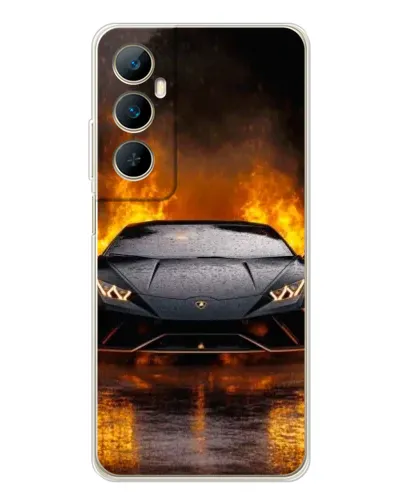 Чехол для Realme C75 с картинкой «Lamborghini в огне» Чехол для Realme C75 с картинкой «Lamborghini в огне»
