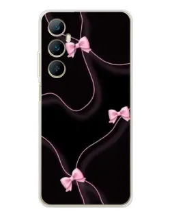 Чехол для Realme C75 с картинкой «Розовые ленты»